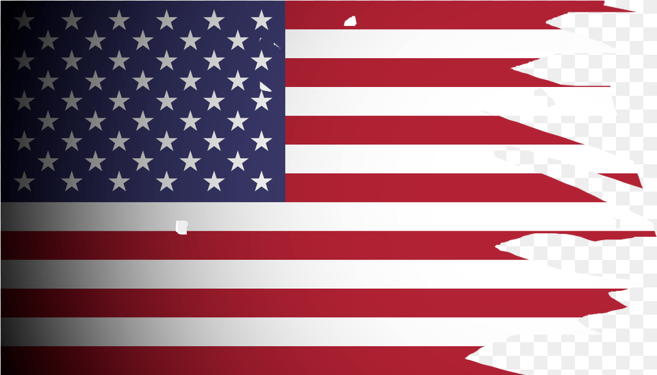 Torn Flag For Download On Mbtskoudsalg Ripped Croatia And The United States, American Flag Png Image
