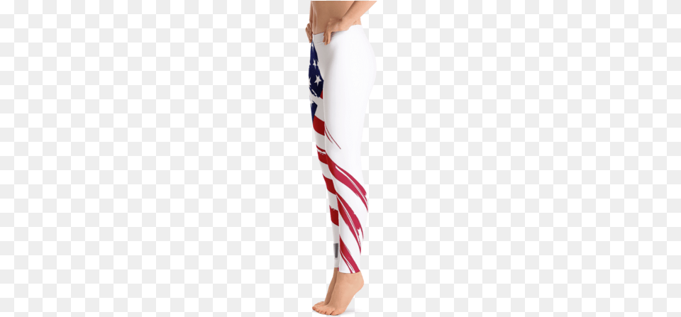 Torn Flag Leggings Leggings, Adult, Female, Person, Woman Png