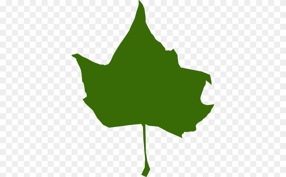 Torn Maple Leaf Dark Green Clipart, Plant, Maple Leaf, Animal, Fish Free Png Download