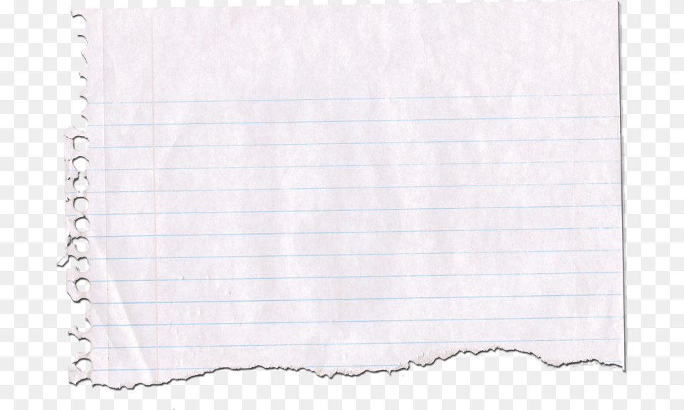 Torn Notebook Paper Paper, Page, Text Free Transparent Png