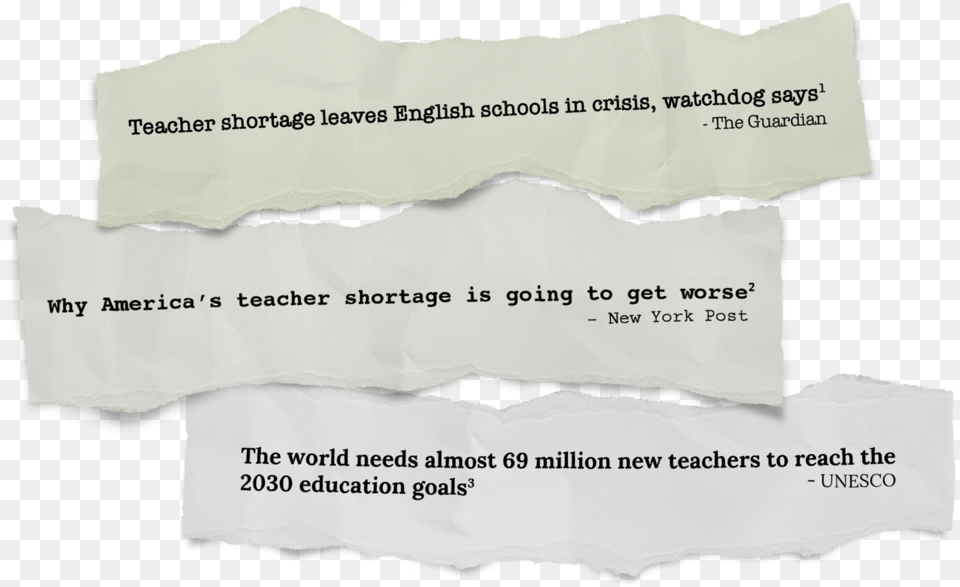 Torn Ripped Paper Education, Text Free Png