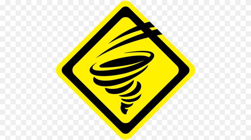 Tornado, Sign, Symbol, Road Sign Png