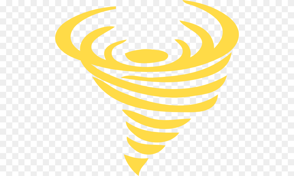 Tornado Clipart Yellow, Light, Cream, Dessert, Food Png