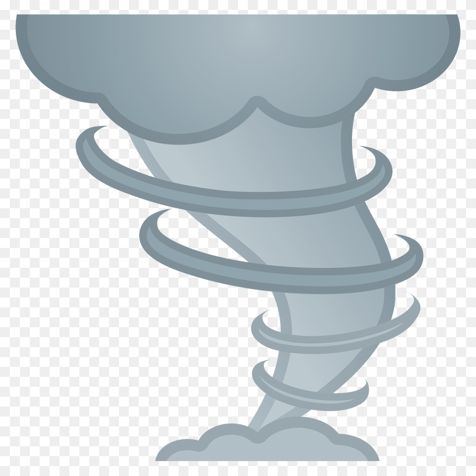 Tornado Emoji Clipart, Coil, Spiral, Glass, Smoke Pipe Png Image