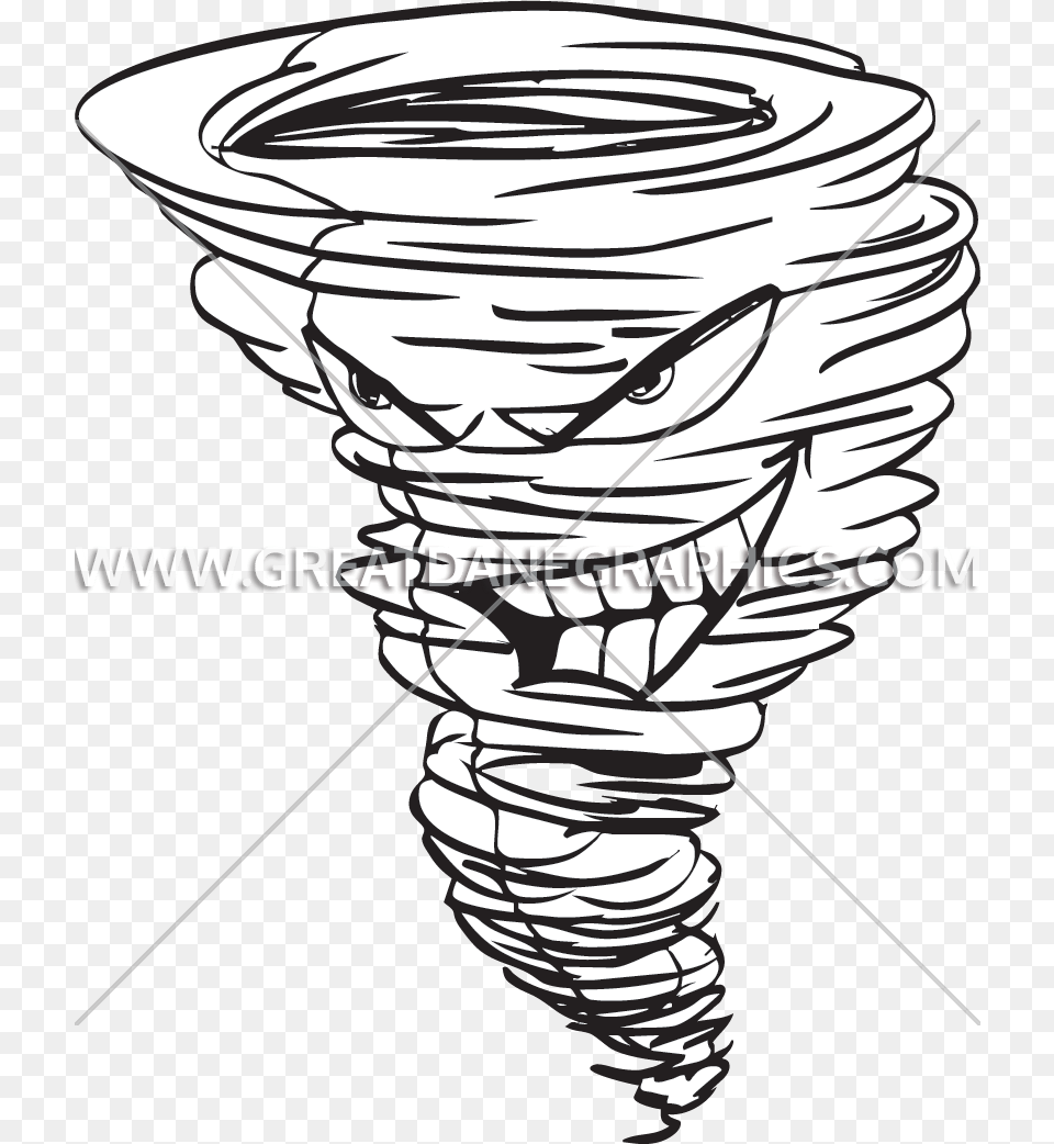 Tornado Production Ready Artwork For T Shirt Printing, Light, Person, Water, Lighting Free Png Download