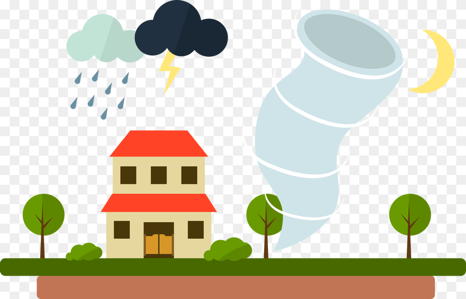 Tornado Rain Storm, Outdoors, Neighborhood, Nature Png Image