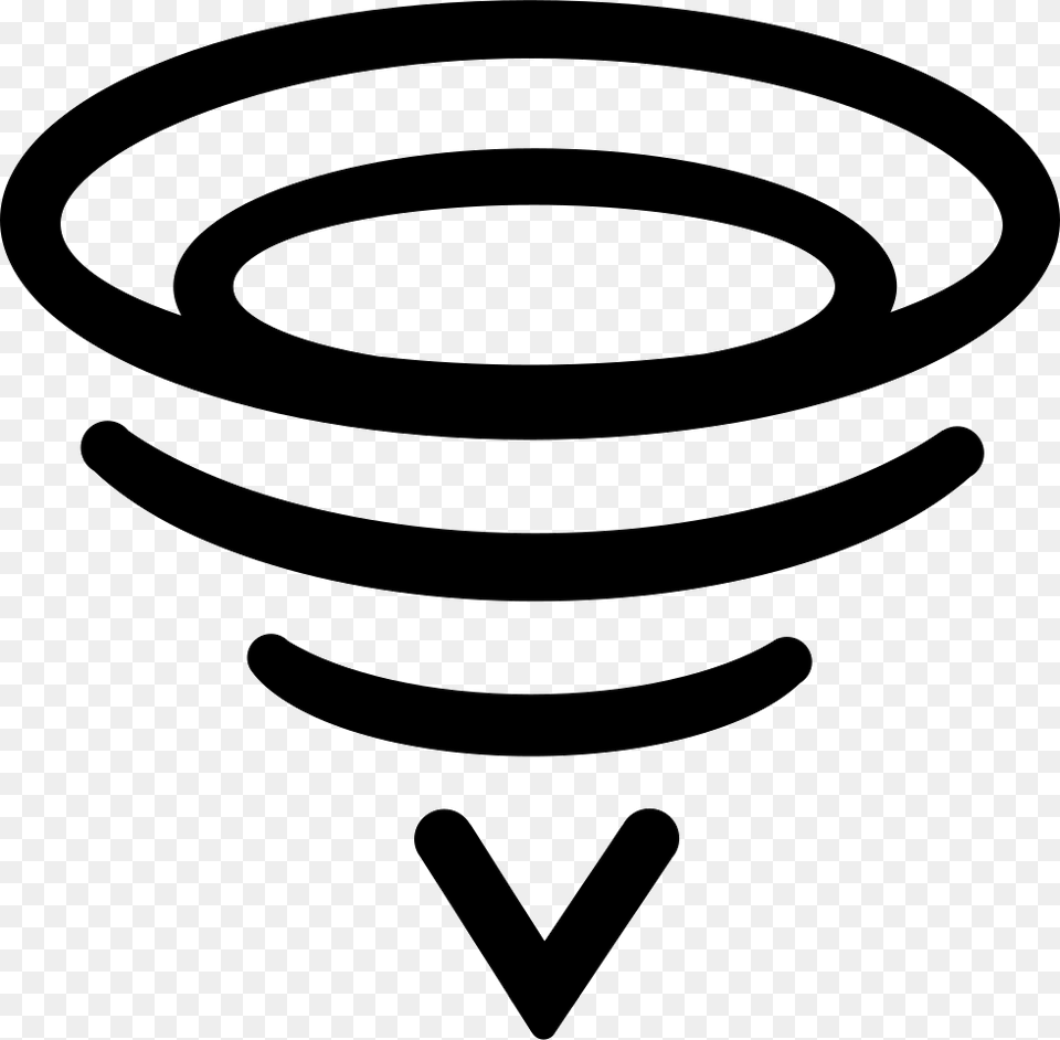 Tornado Tornado Icon, Spiral, Coil, Stencil Png Image