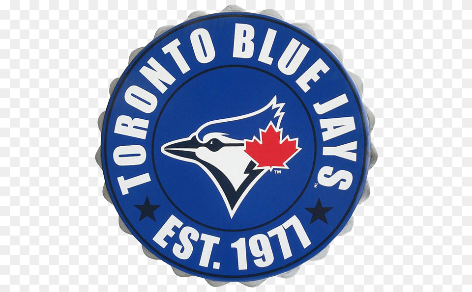Toronto Blue Jays Bottle Cap Wall Logo Toronto Blue Jays New, Emblem, Symbol, First Aid Free Png Download