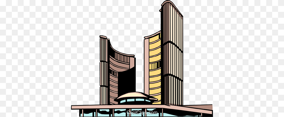 Toronto City Hall Toronto City Hall, Architecture, Building, High Rise, Metropolis Png Image