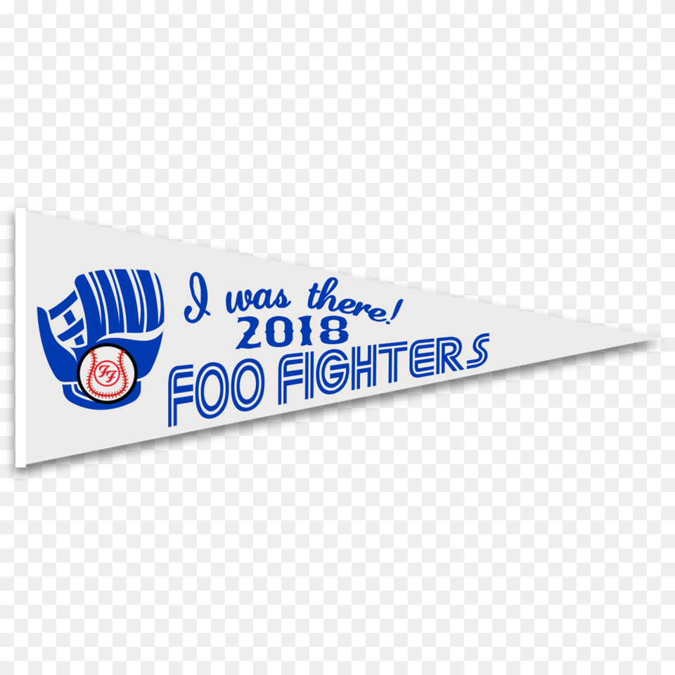 Toronto Felt Pennant Foo Fighters Official Store, Business Card, Logo, Paper, Text Png Image