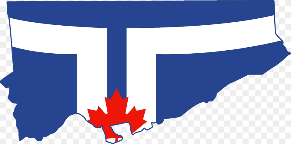 Toronto Flag Map Toronto Map And Flag, Leaf, Plant, Logo Free Png Download