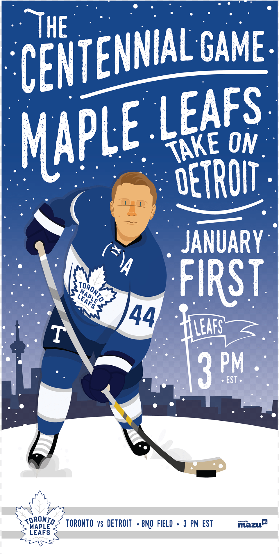 Toronto Maple Leafs College Ice Hockey, Advertisement, Poster, Skating, Rink Free Png
