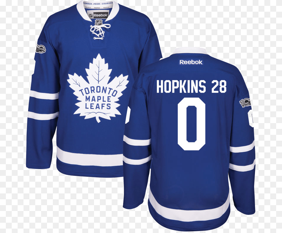 Toronto Maple Leafs Home Jersey, Clothing, Shirt, Sweatshirt, Hoodie Png Image