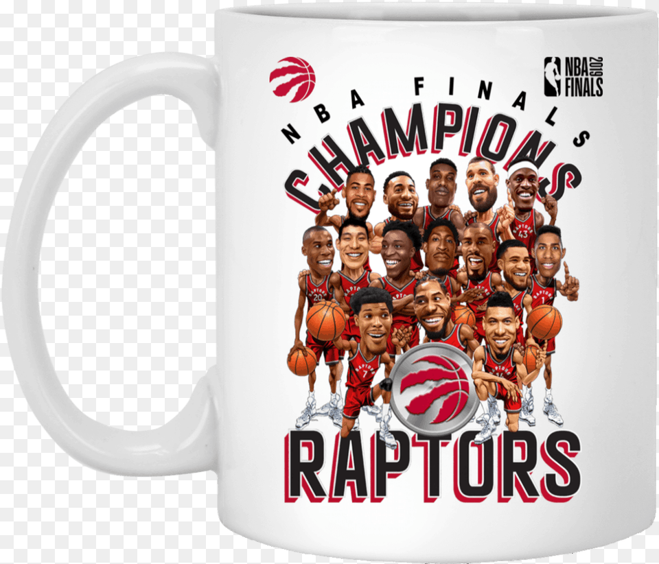 Toronto Raptors Caricature Shirt, Cup, Person, Sport, Basketball (ball) Free Png