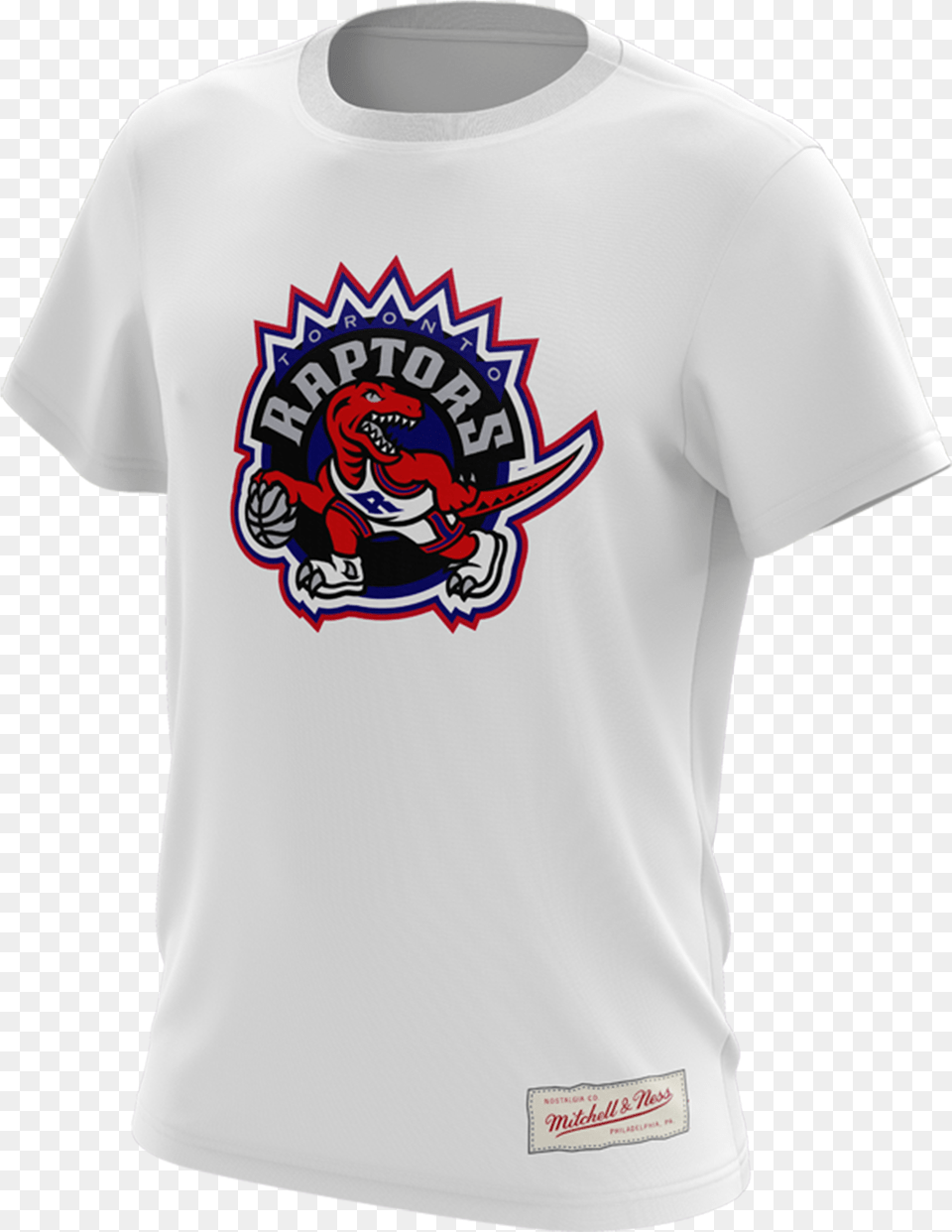Toronto Raptors Nba Logo White Tee King Crab, Clothing, Shirt, T-shirt, Baby Free Png