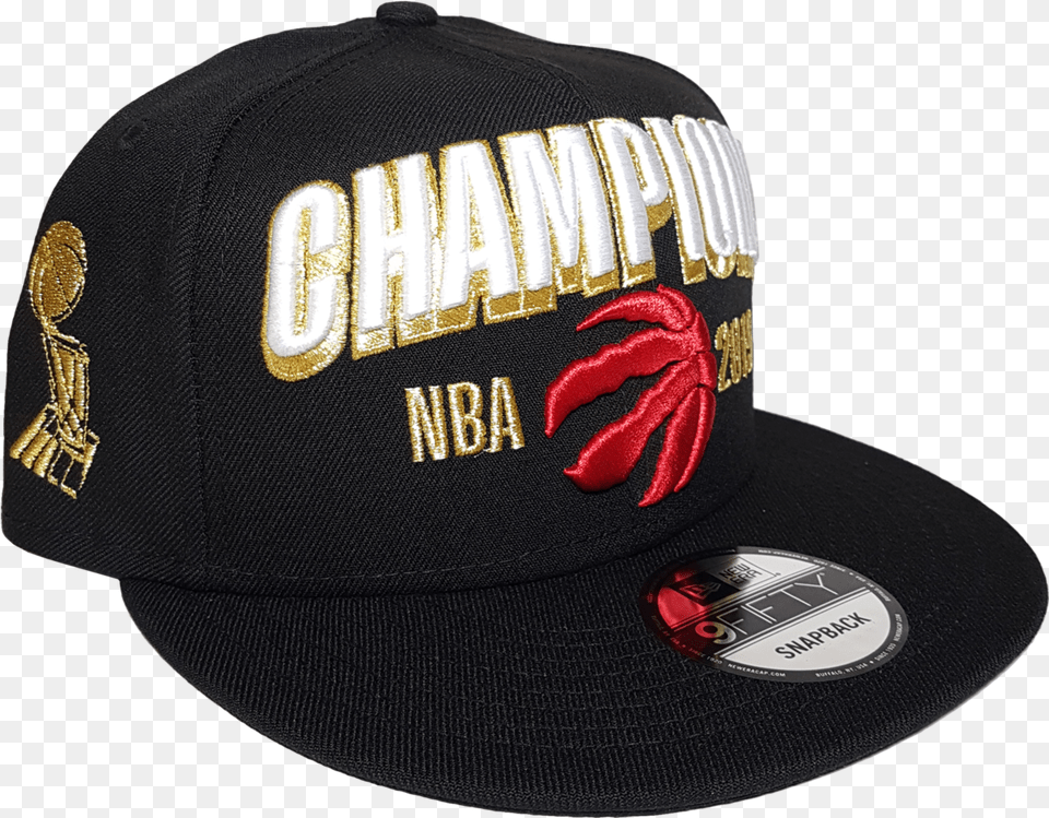 Toronto Raptors New Era Nba Champions Snapback Baseball Cap, Baseball Cap, Clothing, Hat Free Png