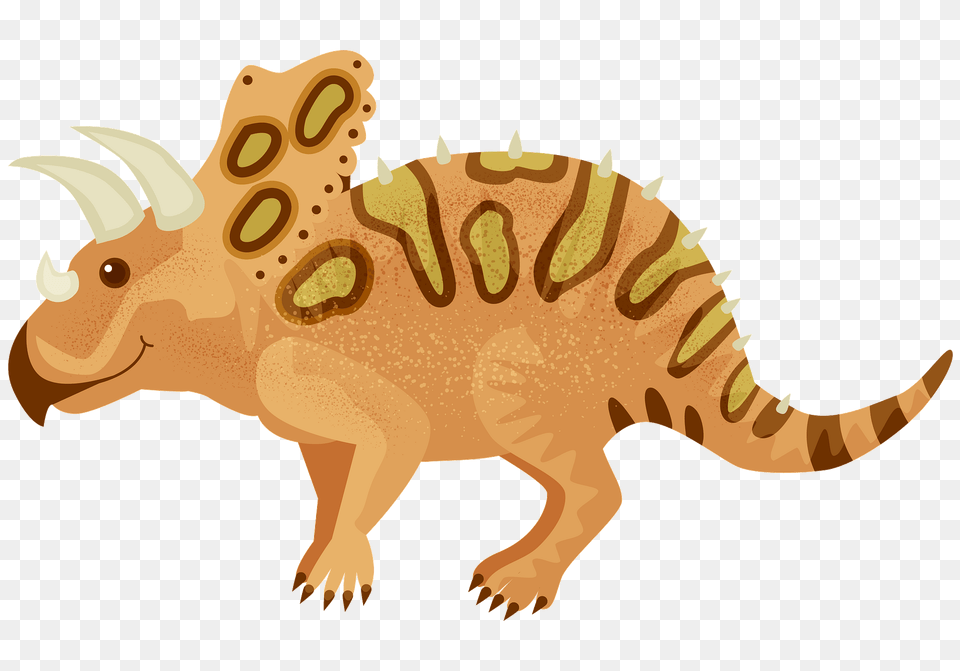 Torosaurus Clipart, Animal, Reptile, Dinosaur Png
