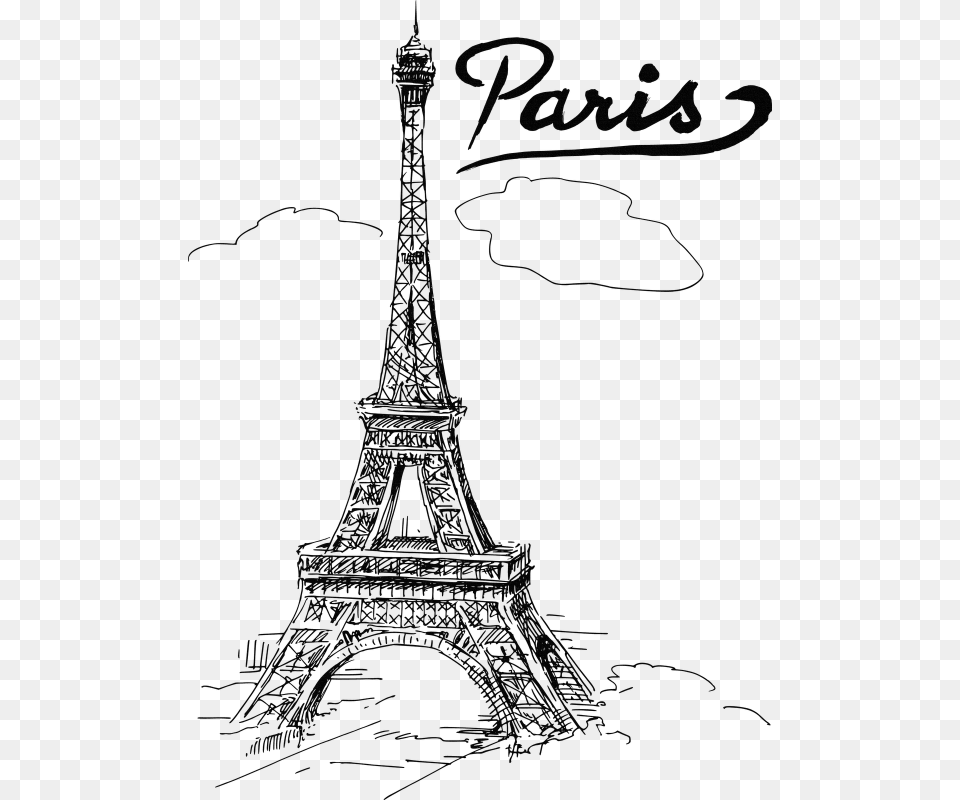 Torre Eiffel Desenho Torre Eiffel Para Desenhar, Art, Drawing Png Image