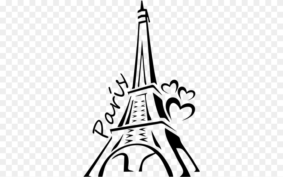 Torre Eiffel Drawing At Clipart Eiffel Tower, Gray Free Transparent Png