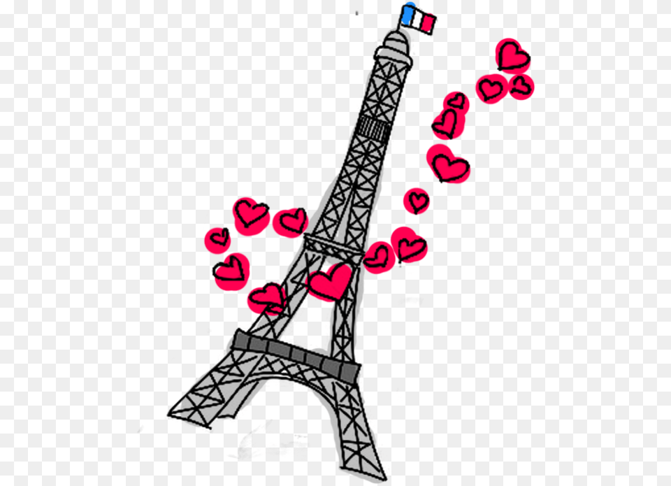 Torre Eiffel Eiffel Tower Cute, Adult, Female, Person, Woman Png Image