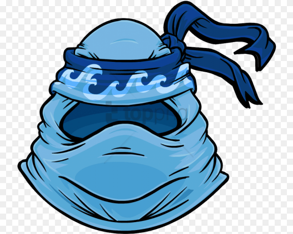 Torrent Mask Icon Club Penguin Water Ninja Mask, Jar, Bag Free Png Download