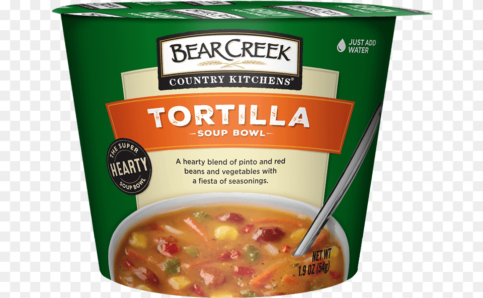 Tortilla Soup Bowl Bear Creek Broccoli Cheddar Soup Mix, Dish, Food, Meal, Soup Bowl Png Image