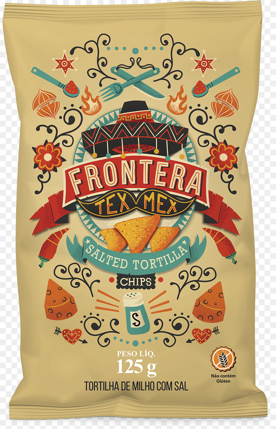 Tortillas Chips Salt 125g Tortilla Chips Frontera, Food, Snack, Book, Publication Free Png