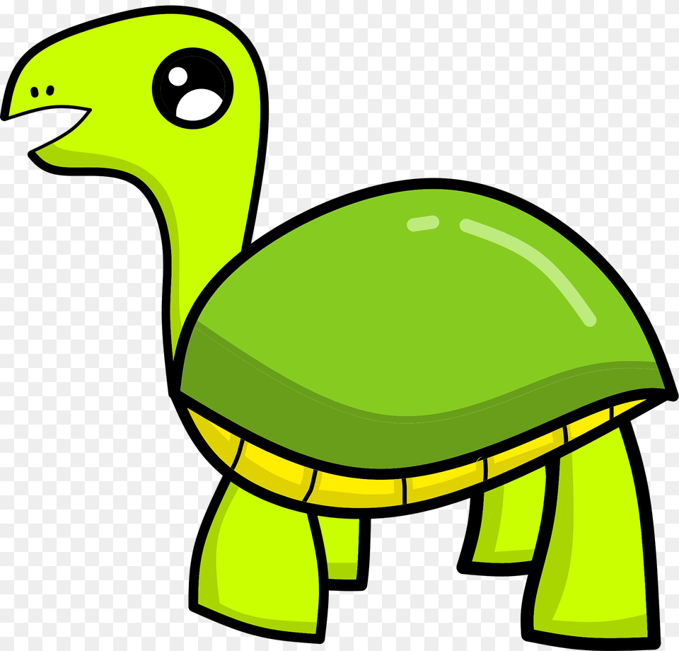 Tortoise Clipart, Green, Animal, Reptile, Sea Life Free Png