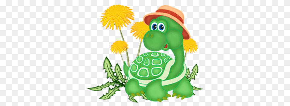 Tortues Krasivye Risunki Turtle Clip Art, Flower, Green, Plant, Daisy Free Transparent Png