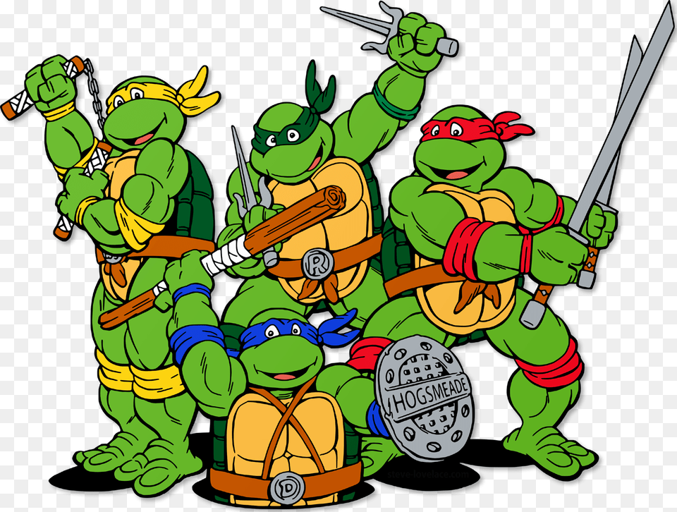 Tortugas Ninja Pizza Image, Book, Comics, Publication, Person Free Png Download