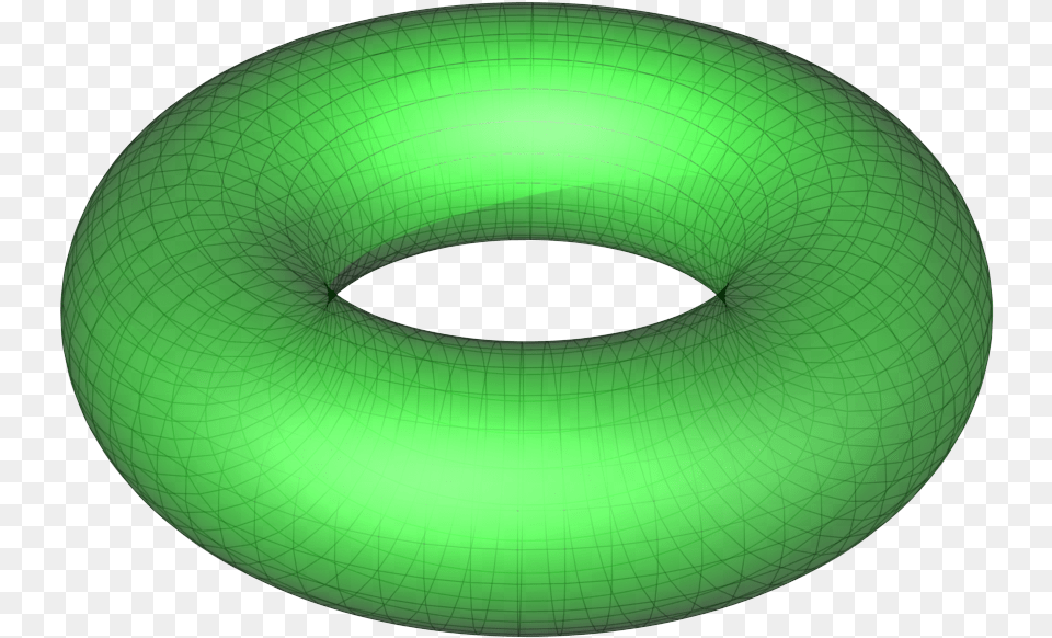 Torus Full 3d Torus, Green, Accessories, Jewelry, Disk Free Transparent Png