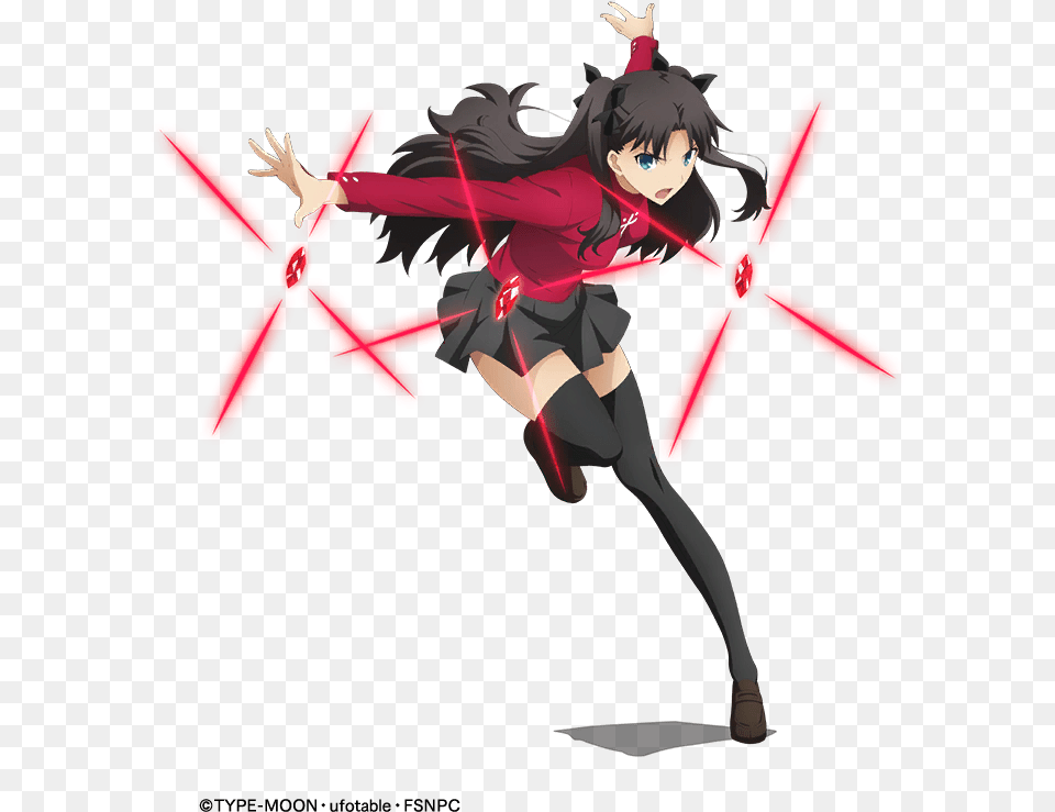 Tosa Alchemist Code Rin Tohsaka, Publication, Book, Comics, Adult Png Image