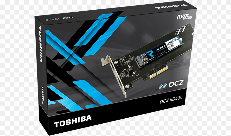 Toshiba Announces Ultra Fast Ocz Nvme Pcie Ssd Computer Hardware, Electronics, Hardware, Adapter Png