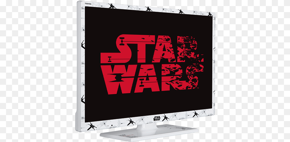 Toshiba Hd Ready Star Wars Tv Perspective Thumbnail Toshiba 24sw763db 24 Inch Hd Ready Freeview Play, Computer Hardware, Electronics, Hardware, Monitor Free Png