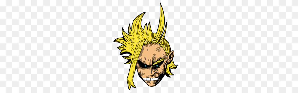 Toshinoriall Might Pin Dgvshop, Book, Comics, Publication, Face Free Transparent Png