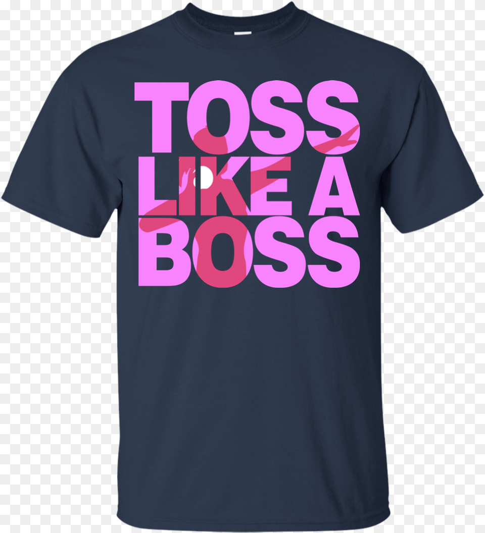 Toss Like A Boss Youth Girls Shot Put T Shirt Active Shirt, Clothing, T-shirt Free Transparent Png
