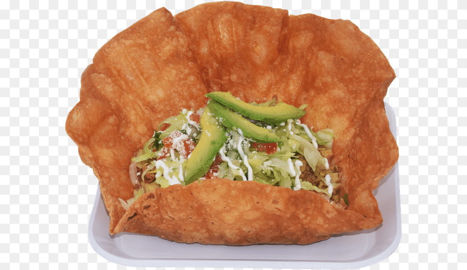 Tostada Salad 7 Fast Food, Burger, Taco Free Png Download