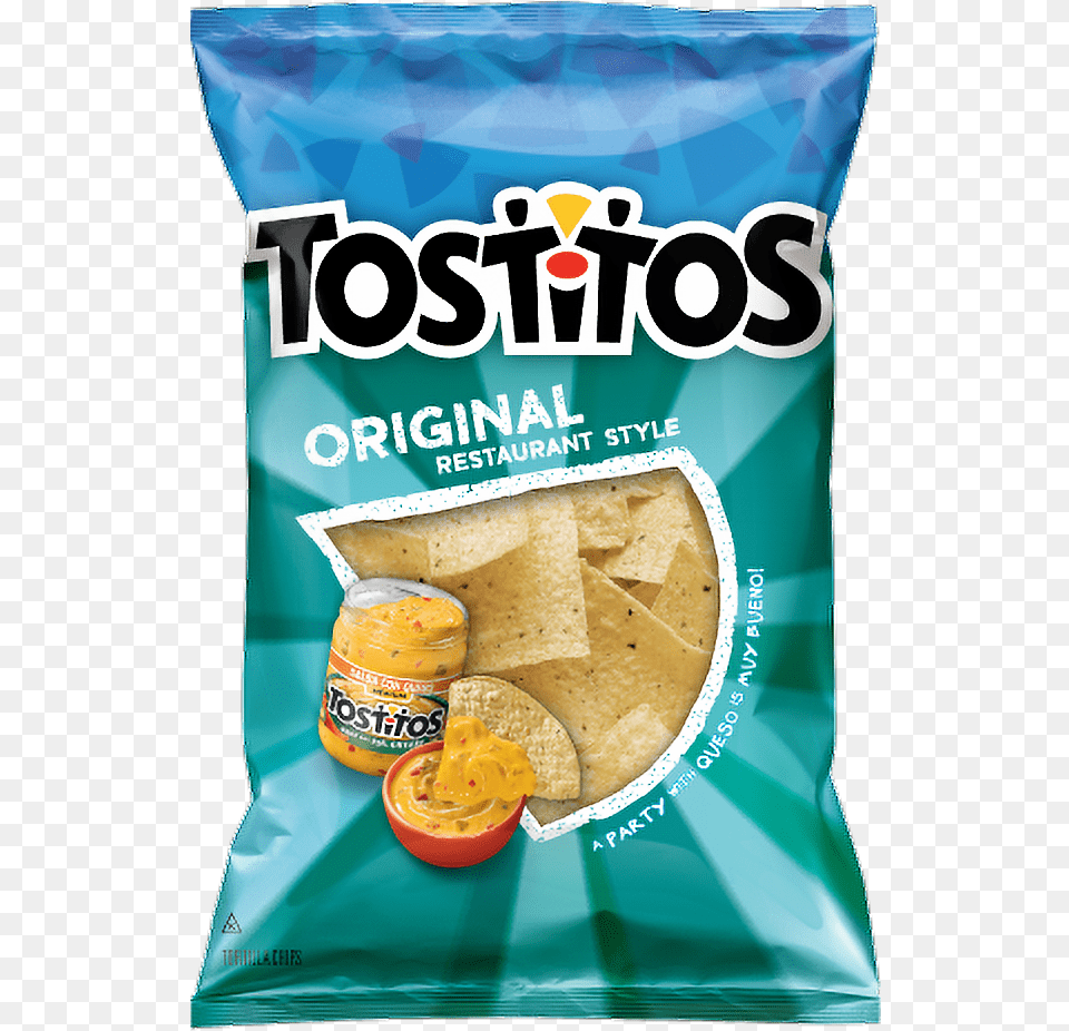 Tostitos Original Restaurant Style Tortilla Chips, Food, Snack, Bread Png Image