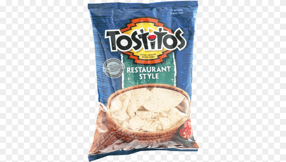 Tostitos White Corn Chips, Bread, Food, Snack, Cracker Png