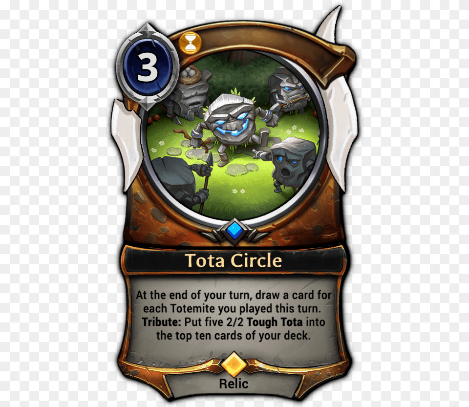 Tota Circle Eternal Card Game Wiki Fandom Prophecy, Wristwatch, Blade, Dagger, Knife Free Png