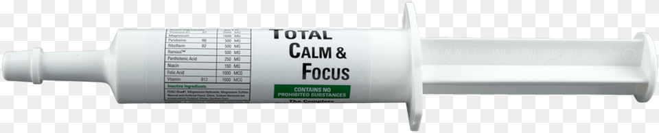 Total Calm Amp Focus Syringe Syringe, Chart, Plot, Injection Png