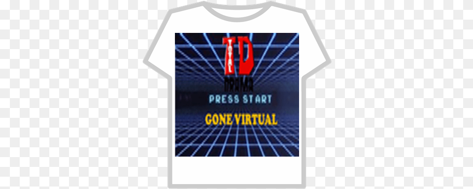 Total Drama Gone Virtual Logo Vending Machine T Shirt Roblox, Clothing, T-shirt, Electronics, Screen Free Transparent Png