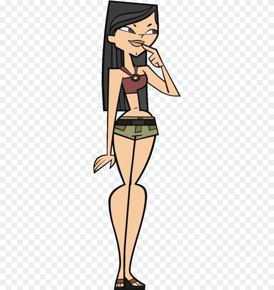 Total Drama Heather Thinking Cartoon Network Characters Girls, Book, Comics, Publication, Adult Png