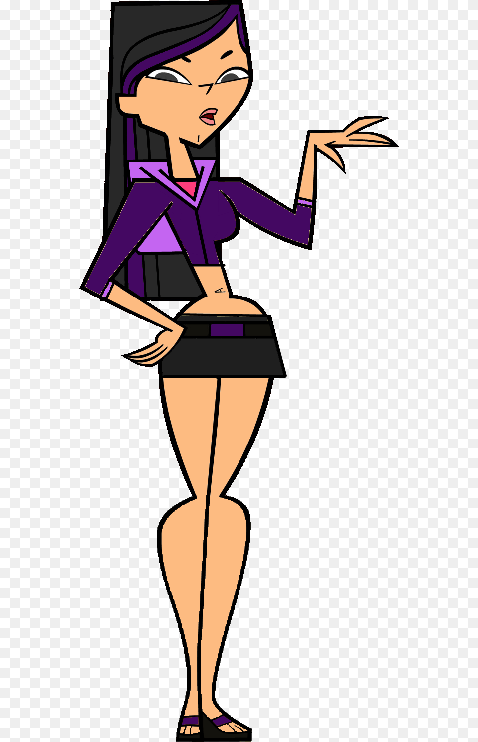 Total Drama Island Bald Heather Clipart Download Heather Total Drama Characters, Book, Comics, Publication, Adult Free Png