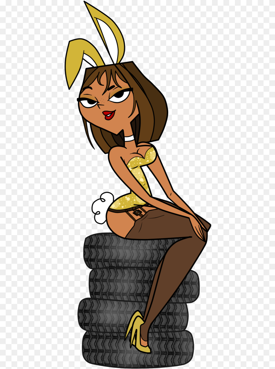 Total Drama Island Courtney Sexy, Book, Comics, Publication, Cartoon Free Png Download