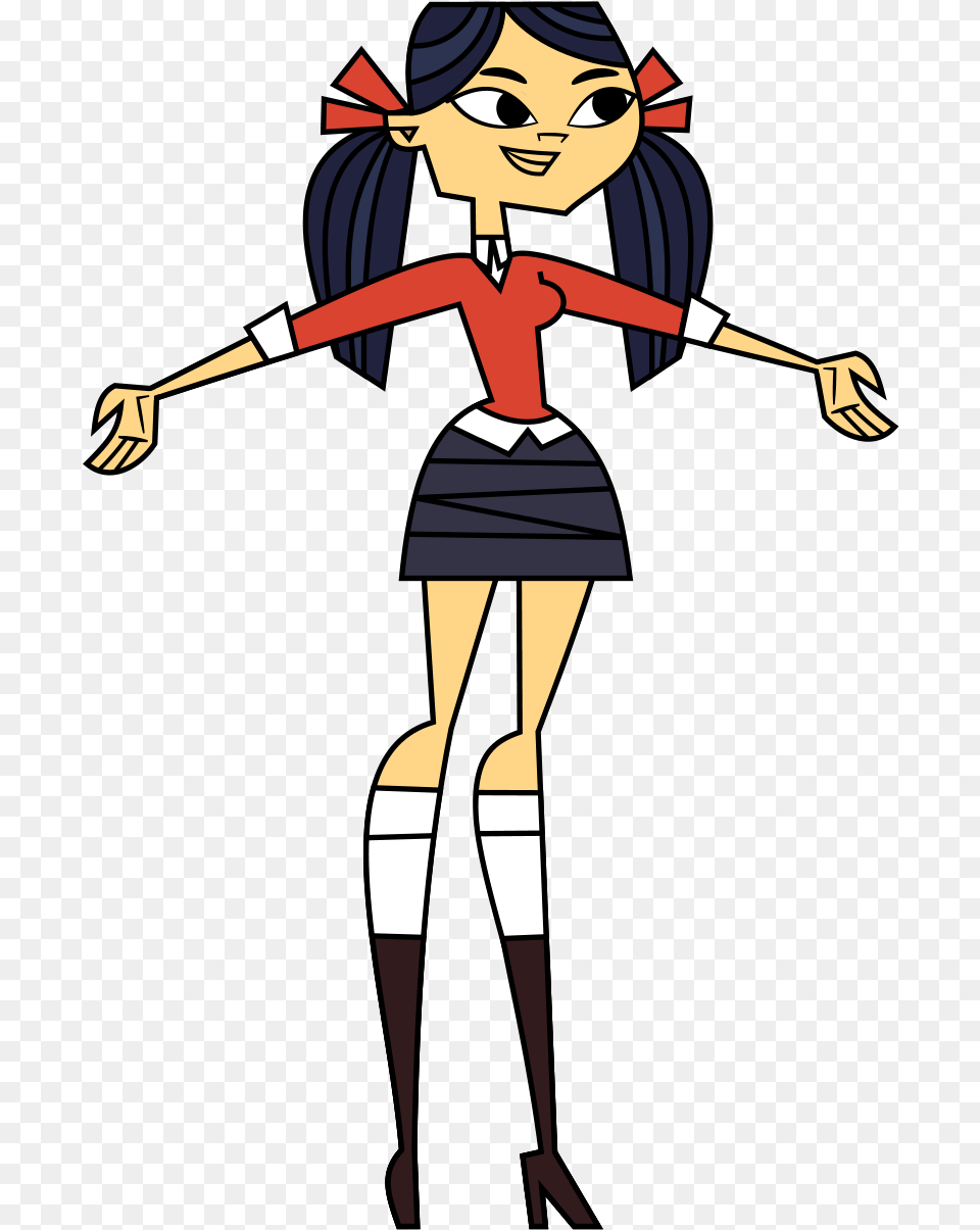 Total Drama Kitty Pose Total Drama Asian Characters, Book, Publication, Comics, Adult Png Image