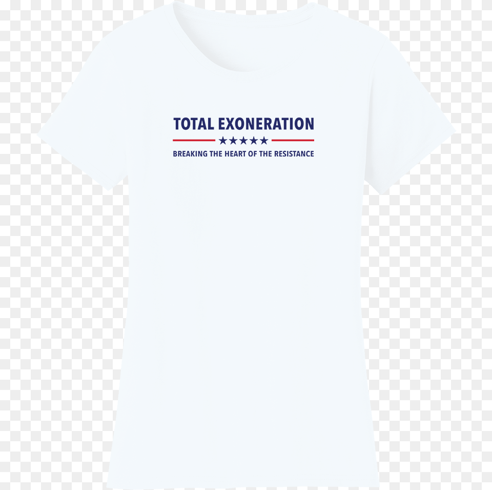 Total Exoneration Women S T Shirt Active Shirt, Clothing, T-shirt Png Image