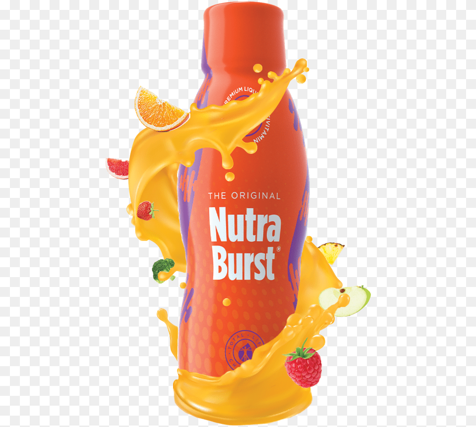 Total Life Changes Nutraburst, Beverage, Juice, Orange Juice, Citrus Fruit Free Transparent Png
