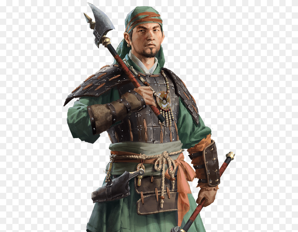 Total War Three Kingdoms Zhang Yan, Adult, Male, Man, Person Free Transparent Png