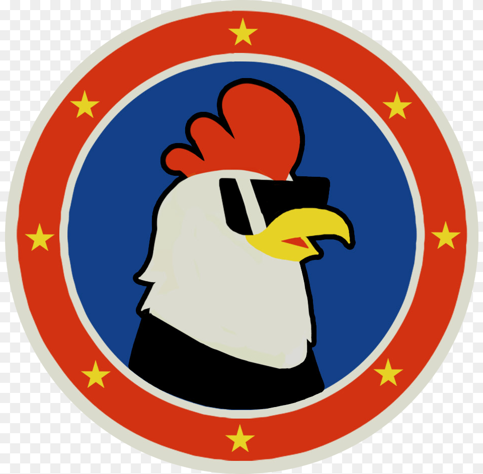 Totally Awesome Chicken Cartoon, Animal, Bird, Penguin, Logo Png Image